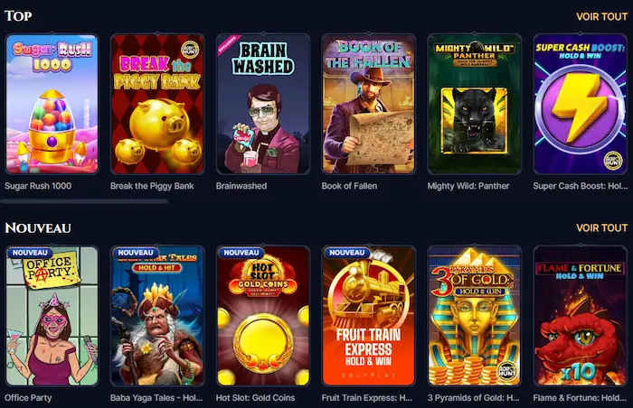 Cazeus Casino France jeux